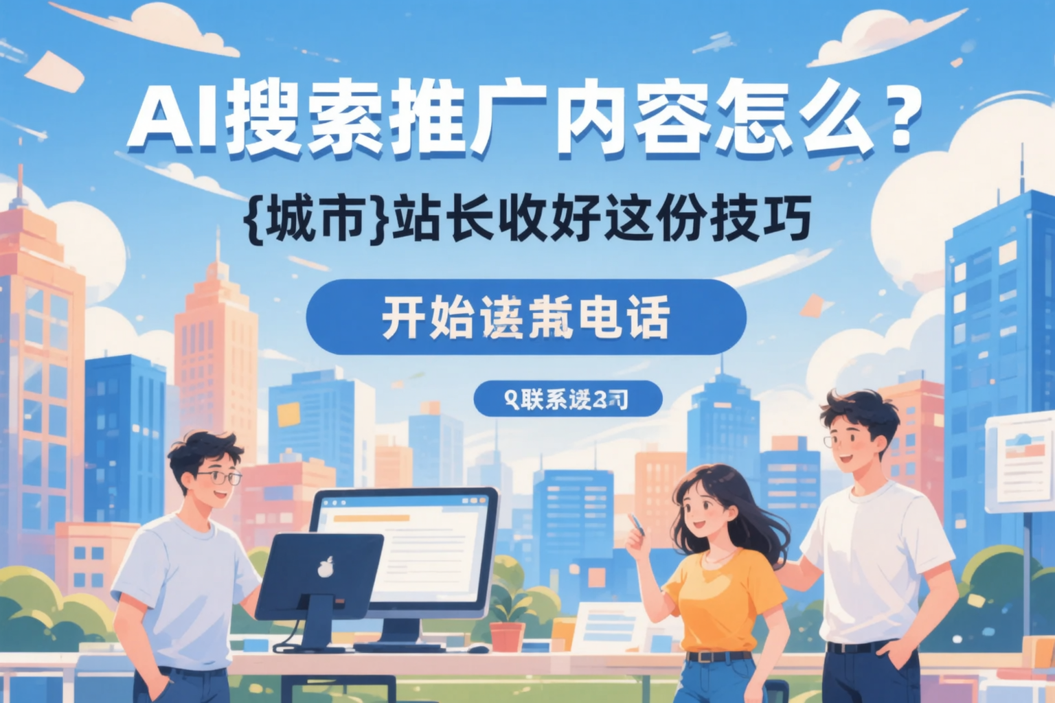 AI搜索推广内容怎么写？葫芦岛站长收好这份技巧