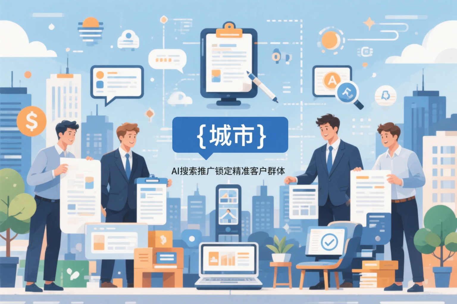 葫芦岛公司如何用AI搜索推广锁定精准客户群体