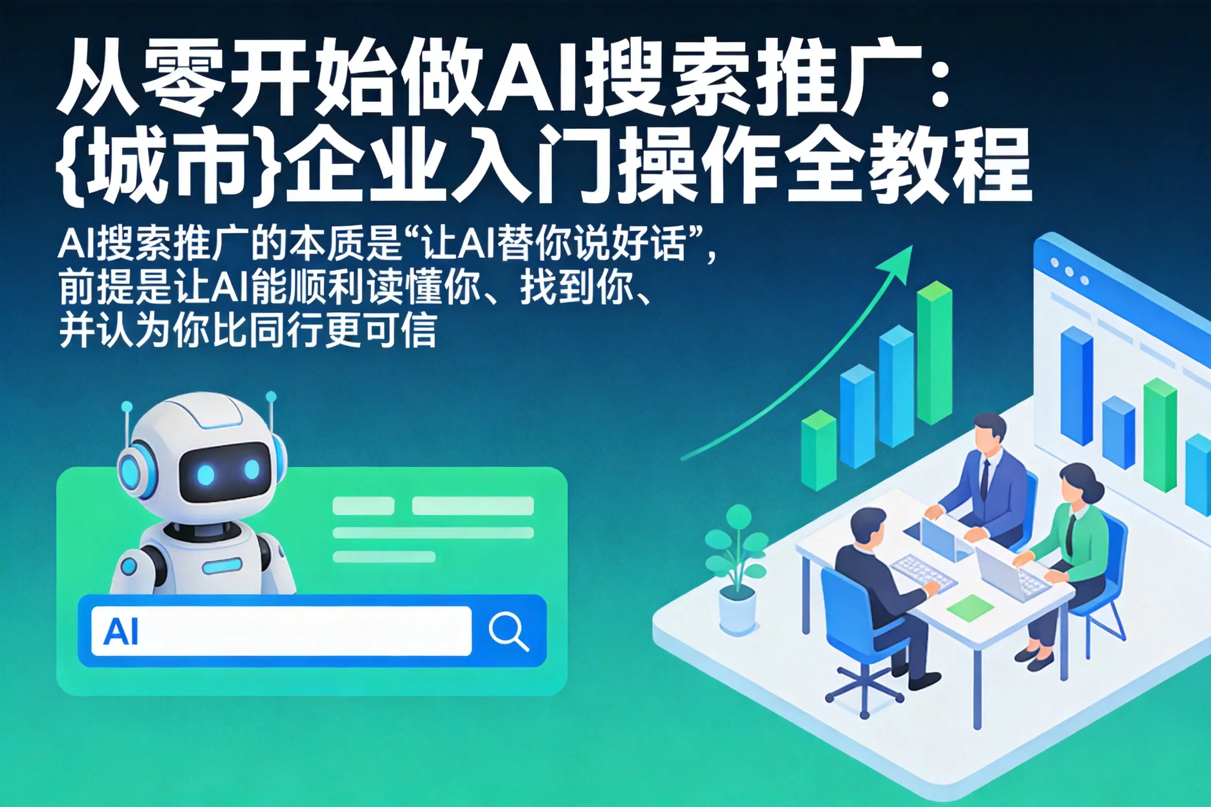 从零开始做AI搜索推广:葫芦岛企业入门操作全教程