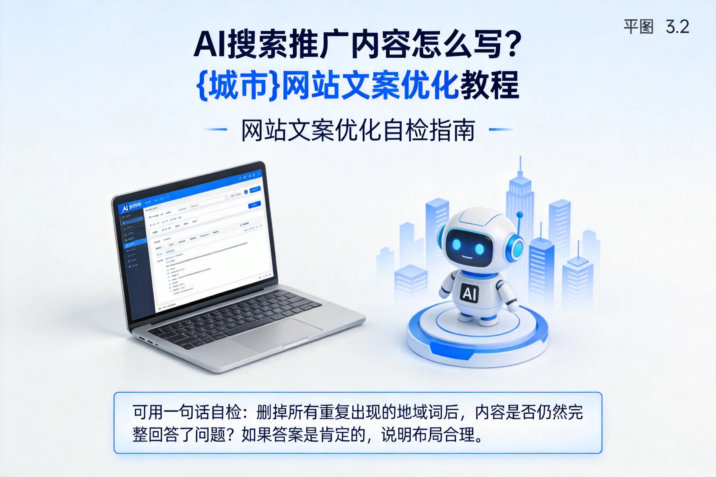 AI搜索推广内容怎么写？葫芦岛网站文案优化教程