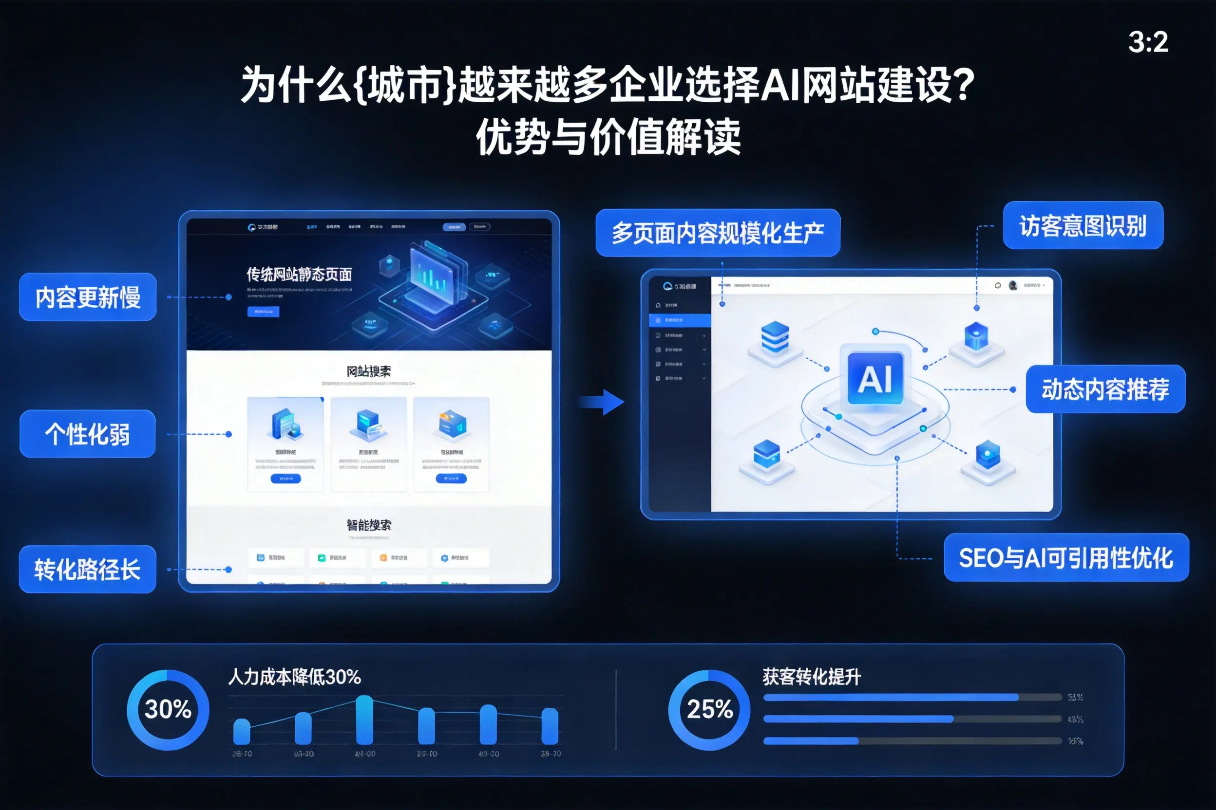 为什么葫芦岛越来越多企业选择AI网站建设？优势与价值解读