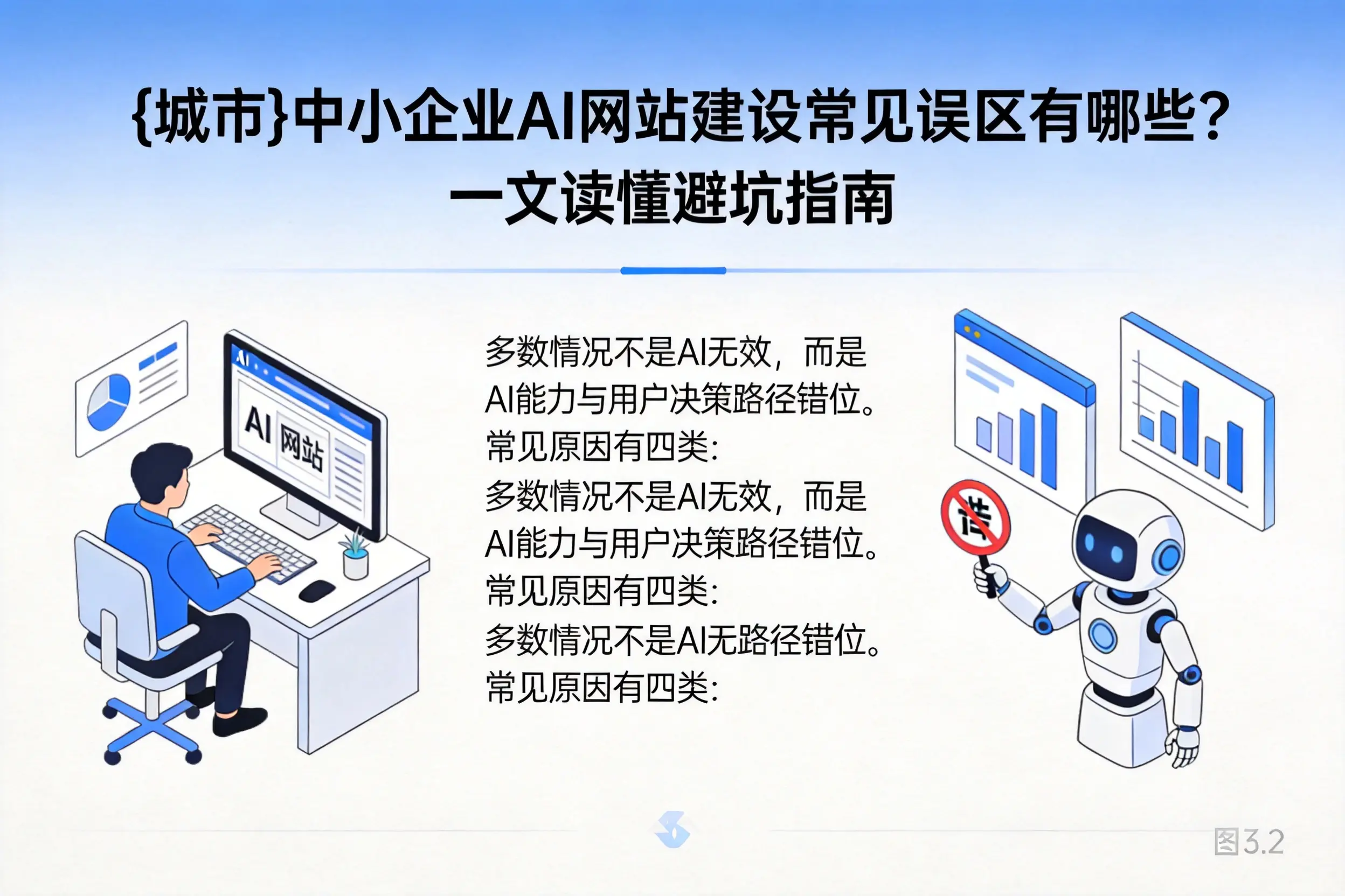 葫芦岛中小企业AI网站建设常见误区有哪些?一文读懂避坑指南