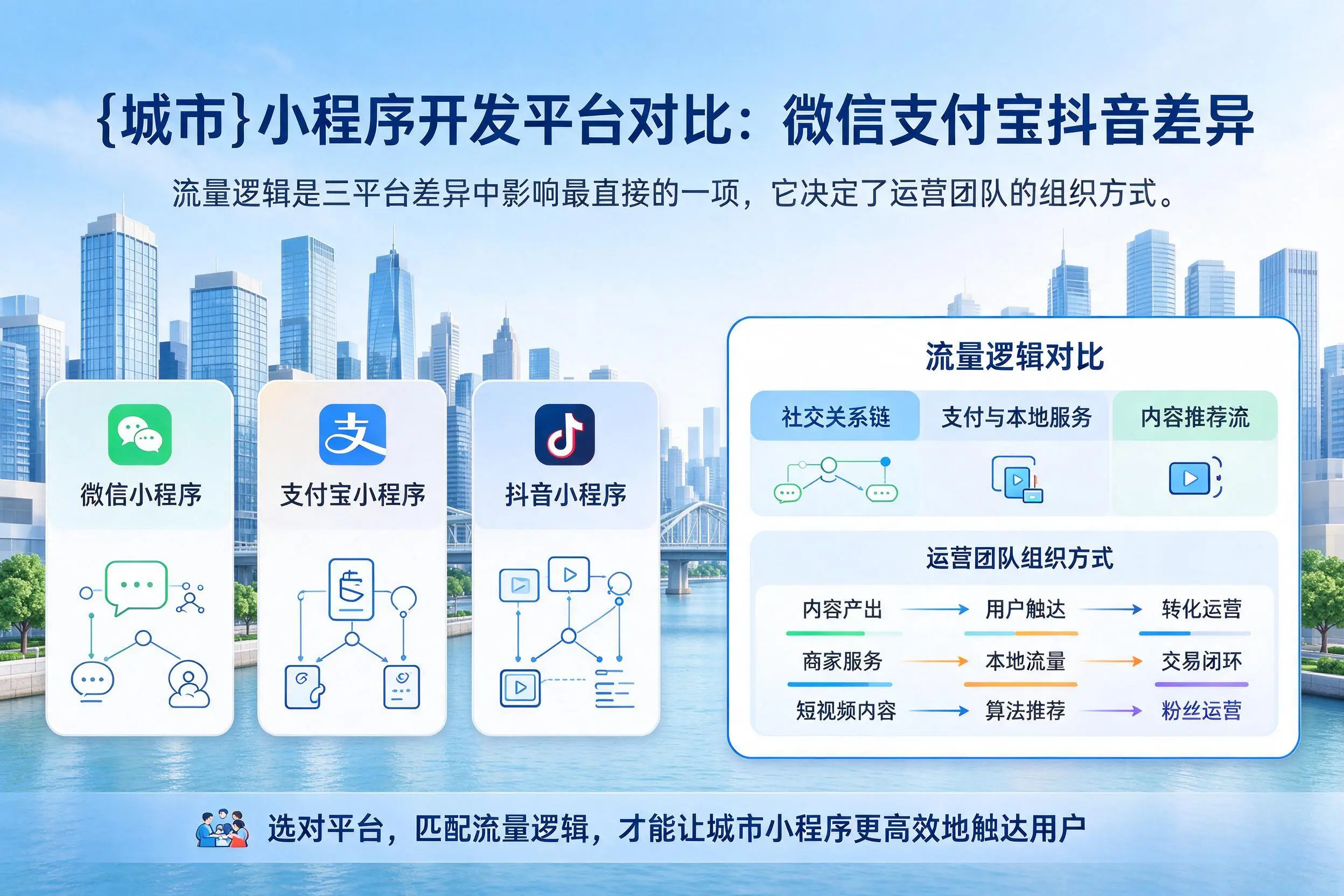 葫芦岛小程序开发平台对比：微信支付宝抖音差异